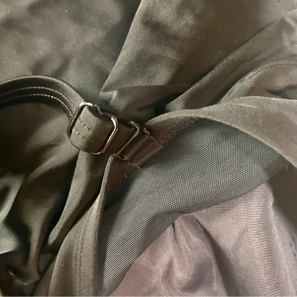 Cacique Elegant Black Tankini top only Swimsuit - Picture 4 of 6